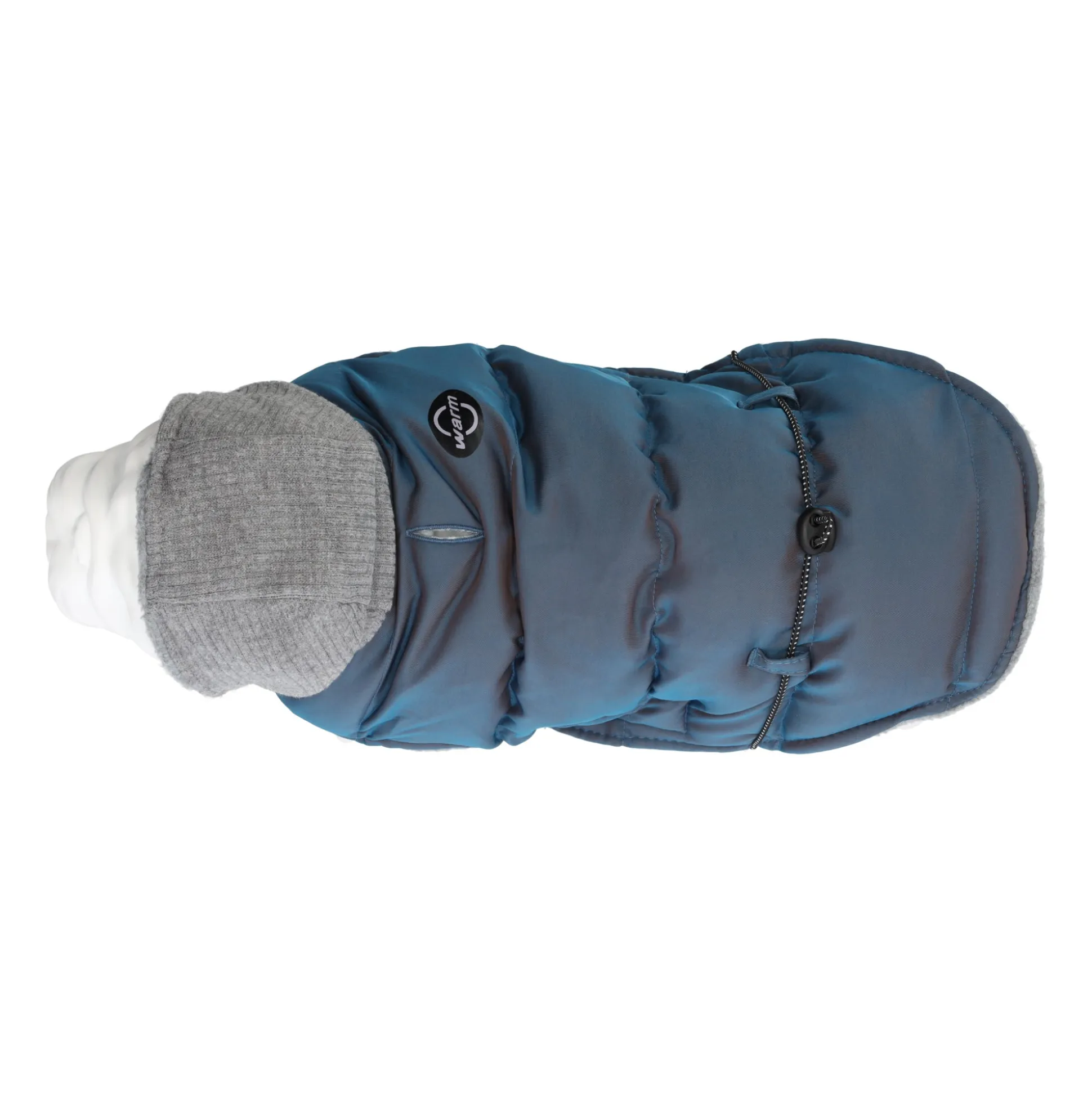Jas hond Benji blauw/grijs 25cm