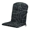 Joah grey kuipkussen H 45x96