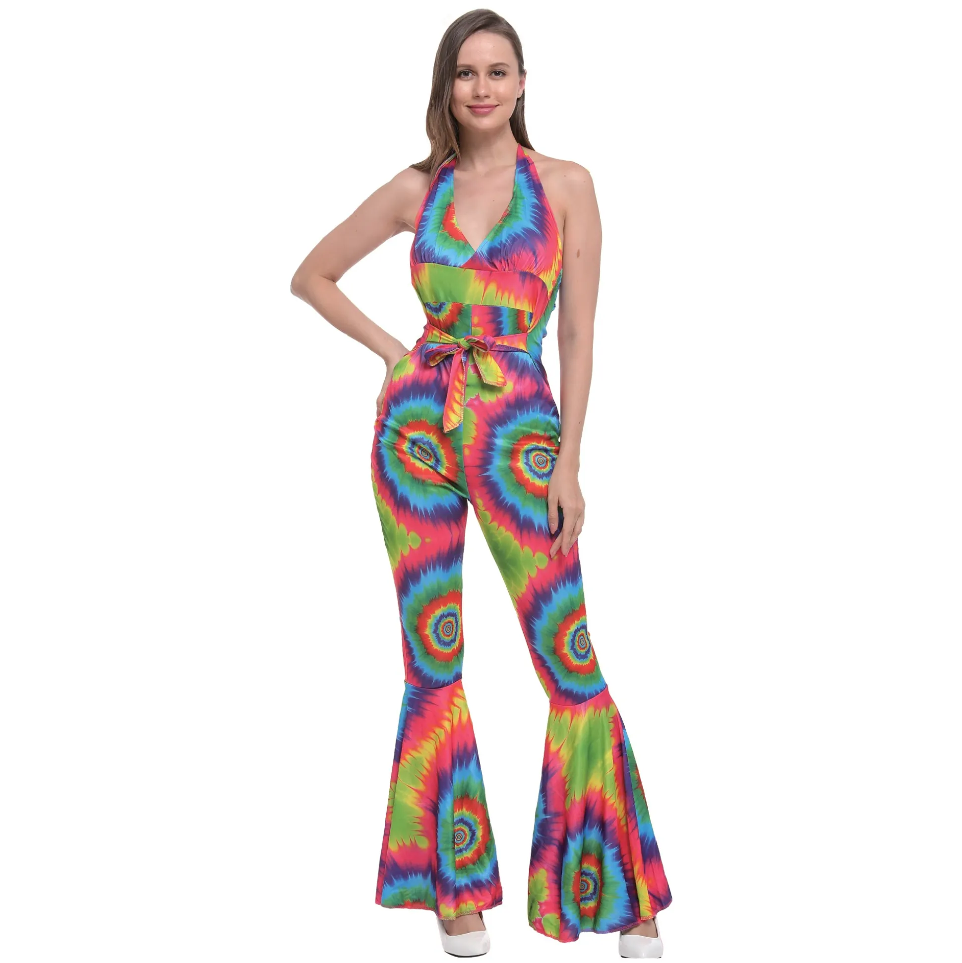 Jumpsuit hippie multi M