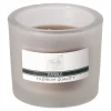 Kaars glas 12 x 8 cm taupe O'malley