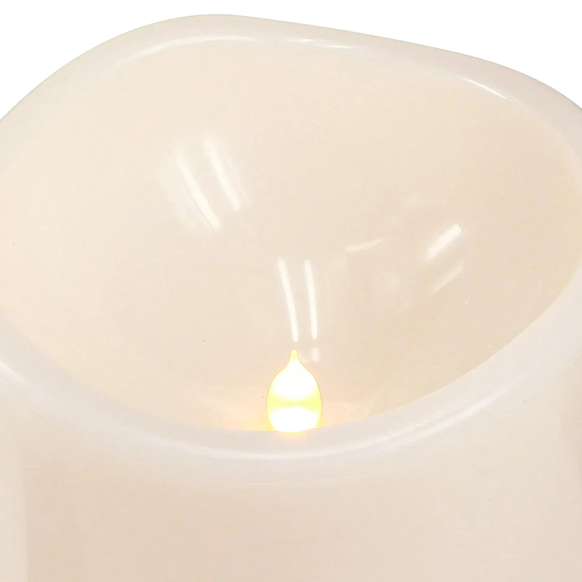 Kaars LED buiten 20 cm