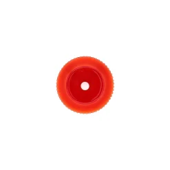 Kaars rib melt LED 7 x 12 cm rood