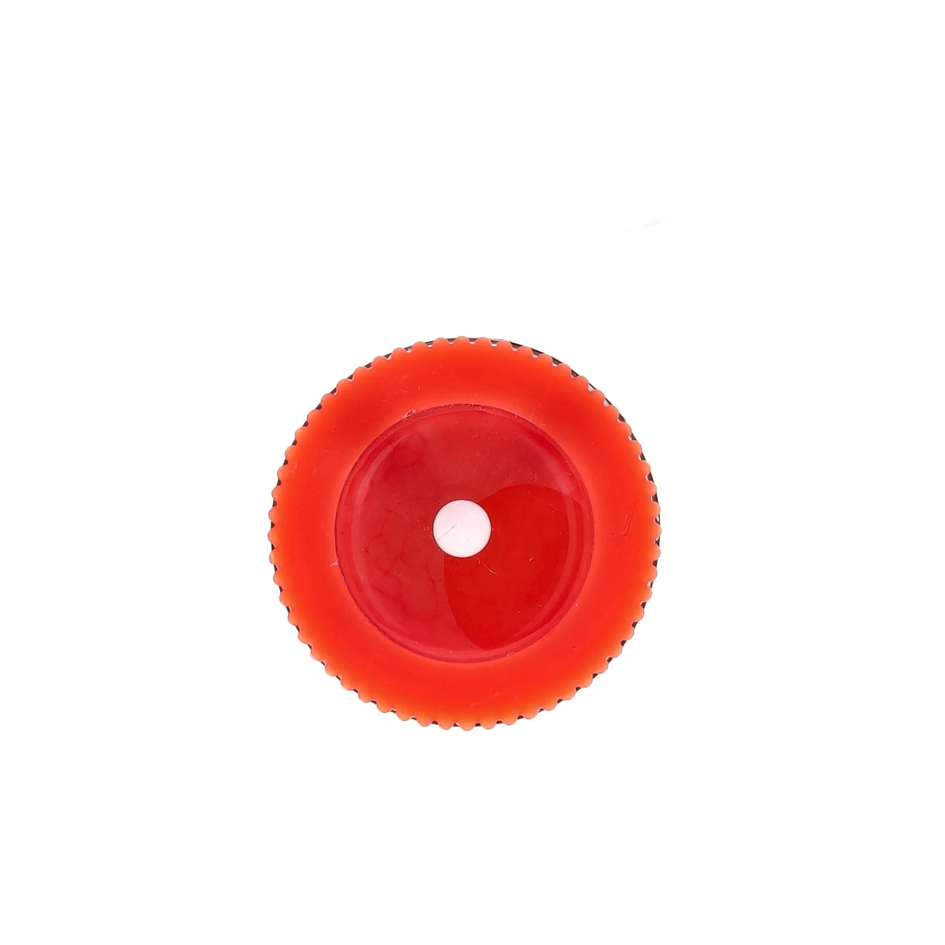 Kaars rib melt LED 7 x 10 cm rood