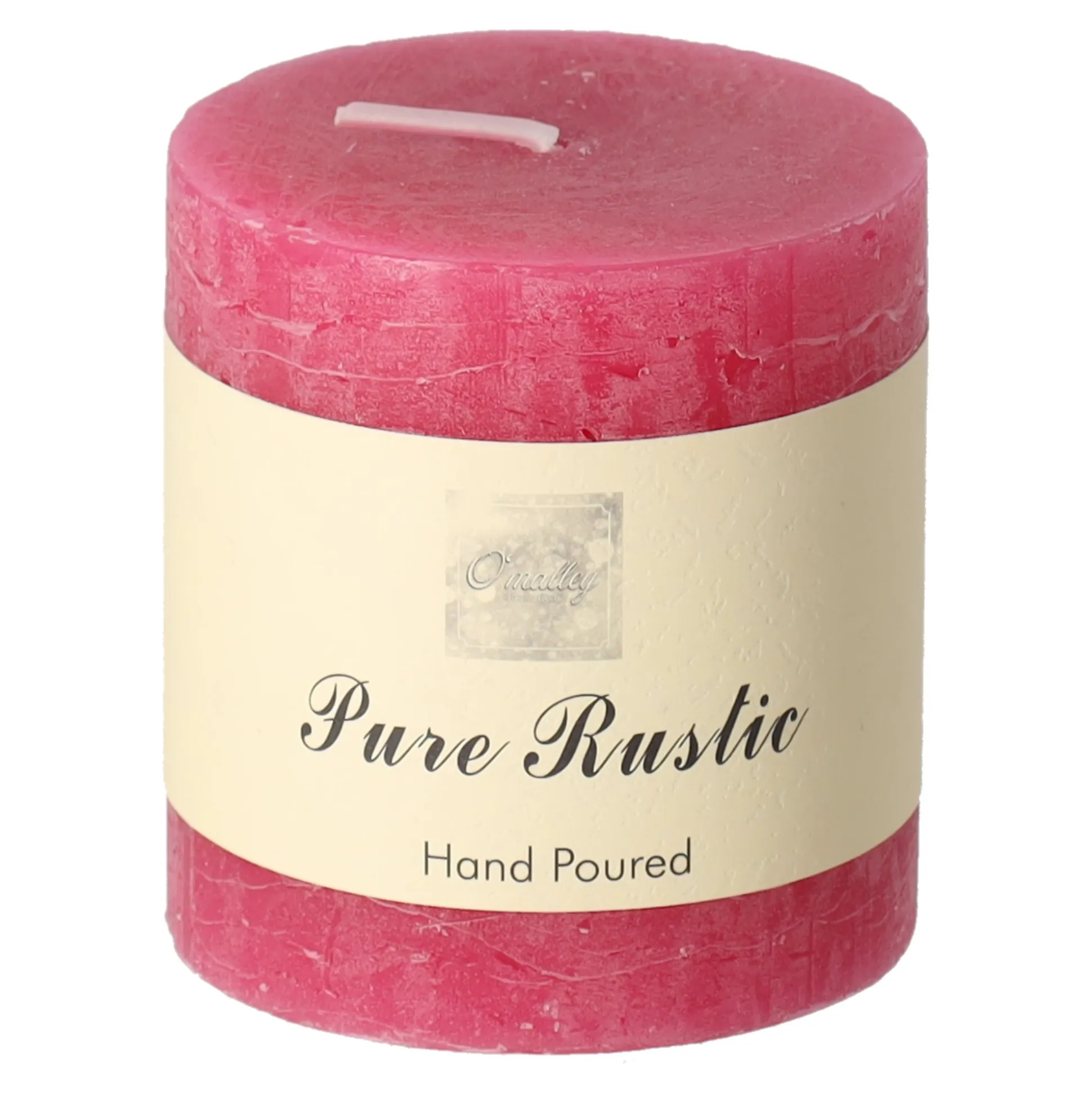 Kaars 70x75mm fuchsia O'malley