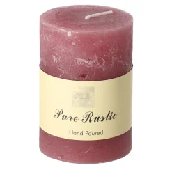 Kaars 70x75mm roze O'Malley