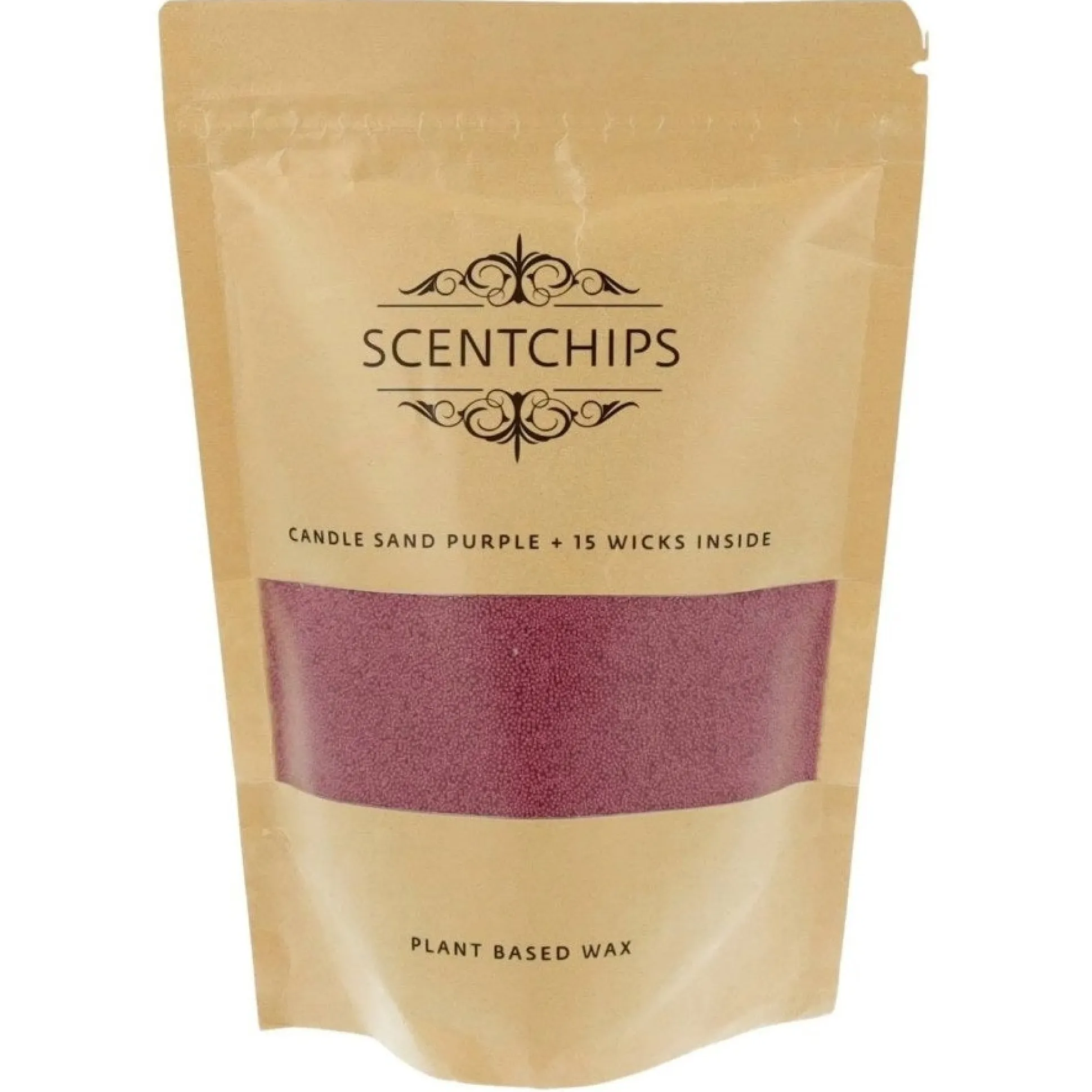 Kaarsenzand paars 250 gram Scentchips