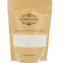 Kaarsenzand wit 250 gram Scentchips