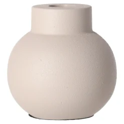 Kaarshouder Alma 9 cm grijs