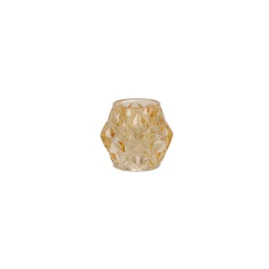 Kaarshouder glas 7 cm