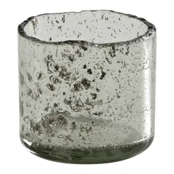 Kaarshouder glas Rusa 7 x 7 cm