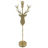 Kaarshouder rendier goud 51cm