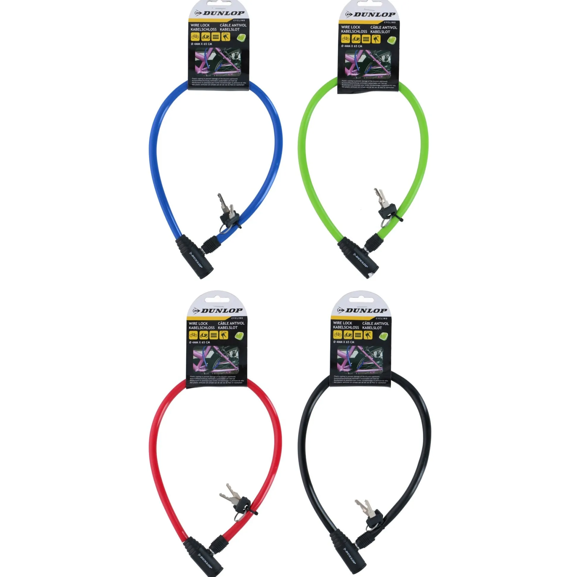 Kabelslot 4 mm x 60 cm Dunlop