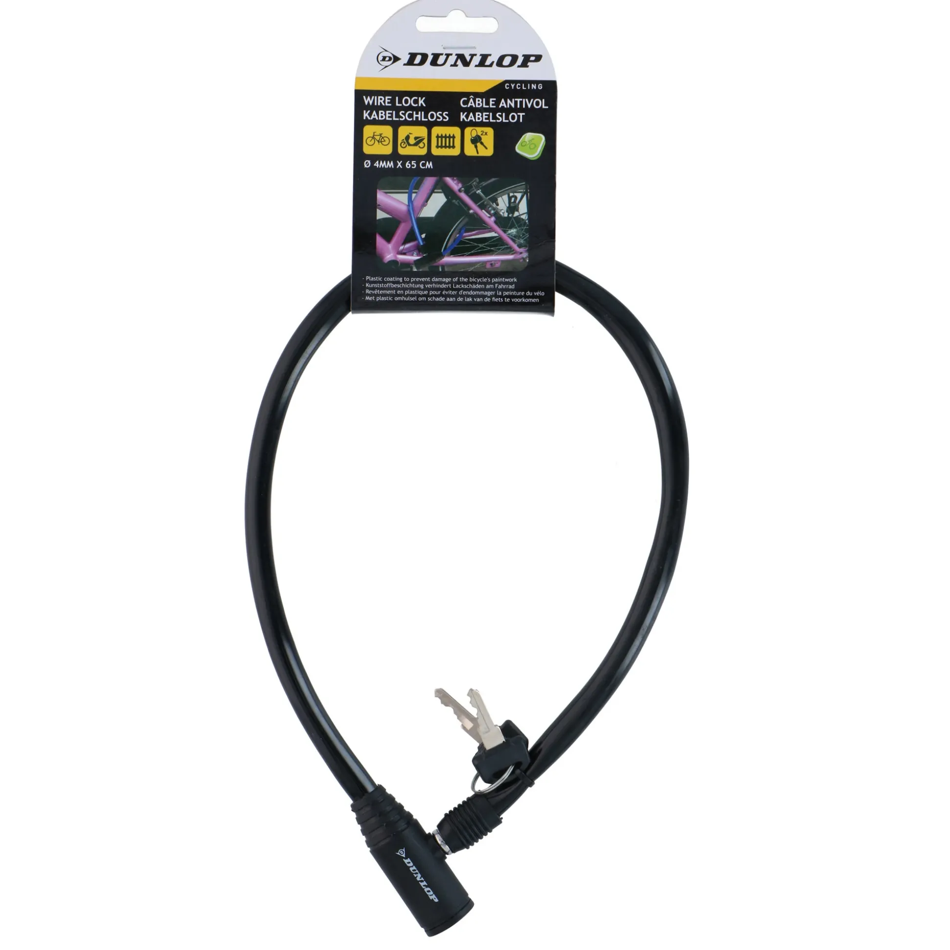 Kabelslot 4 mm x 60 cm Dunlop