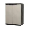 Kast bios midi 85cm zwart/grijs