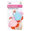 Kattanspeeltje eend kleur 6 cm 2st.