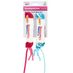 Kattanspeeltje pluche crack 18 cm 2st.