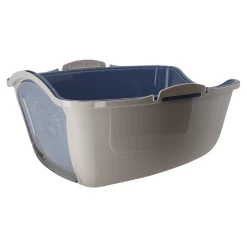 Kattenbak Bailey 56cm blauw/zand