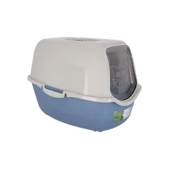 Kattenbak Bailey 56cm blauw/zand