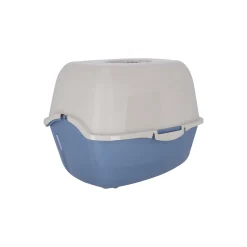 Kattenbak Bailey 56cm blauw/zand