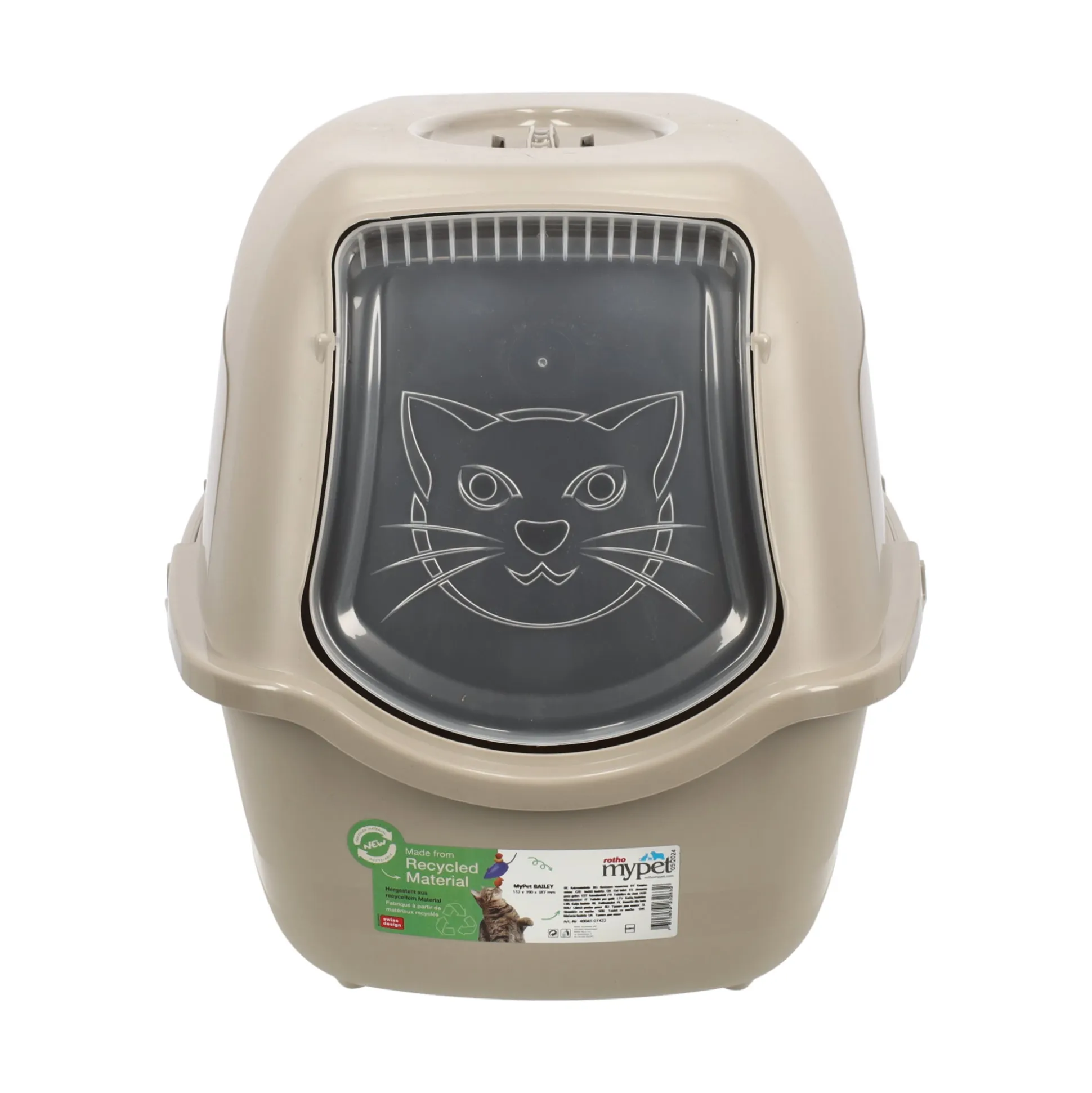 Kattenbak Bailey 56cm cappuccino