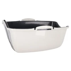 Kattenbak Bailey 56cm zwart/zand