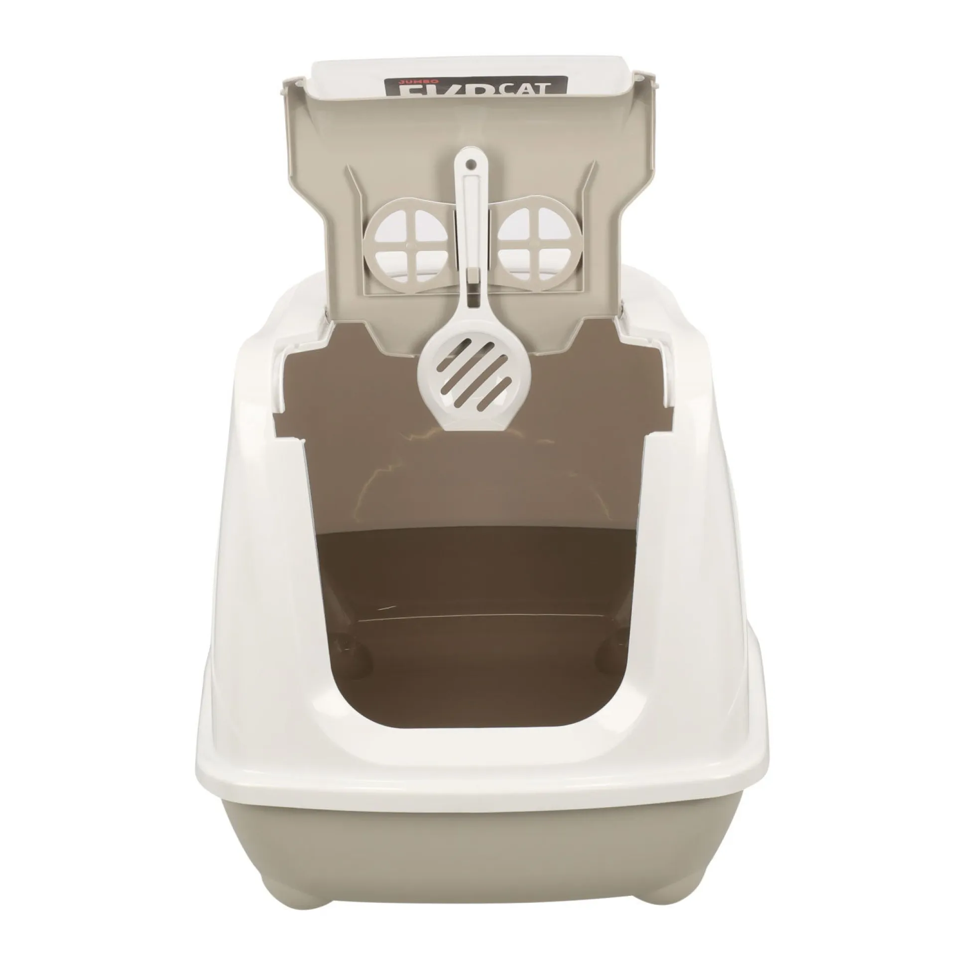 Kattenbak flip classic 57cm grijs
