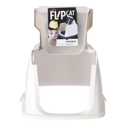 Kattenbak flipcat 50cm grijs