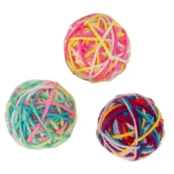Kattenspeeltje bal Cadee 4,4cm assorti