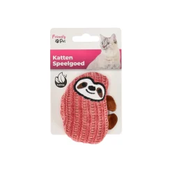 Kattenspeeltje Blaro luiaard rood 7x4,5x9,2cm FP