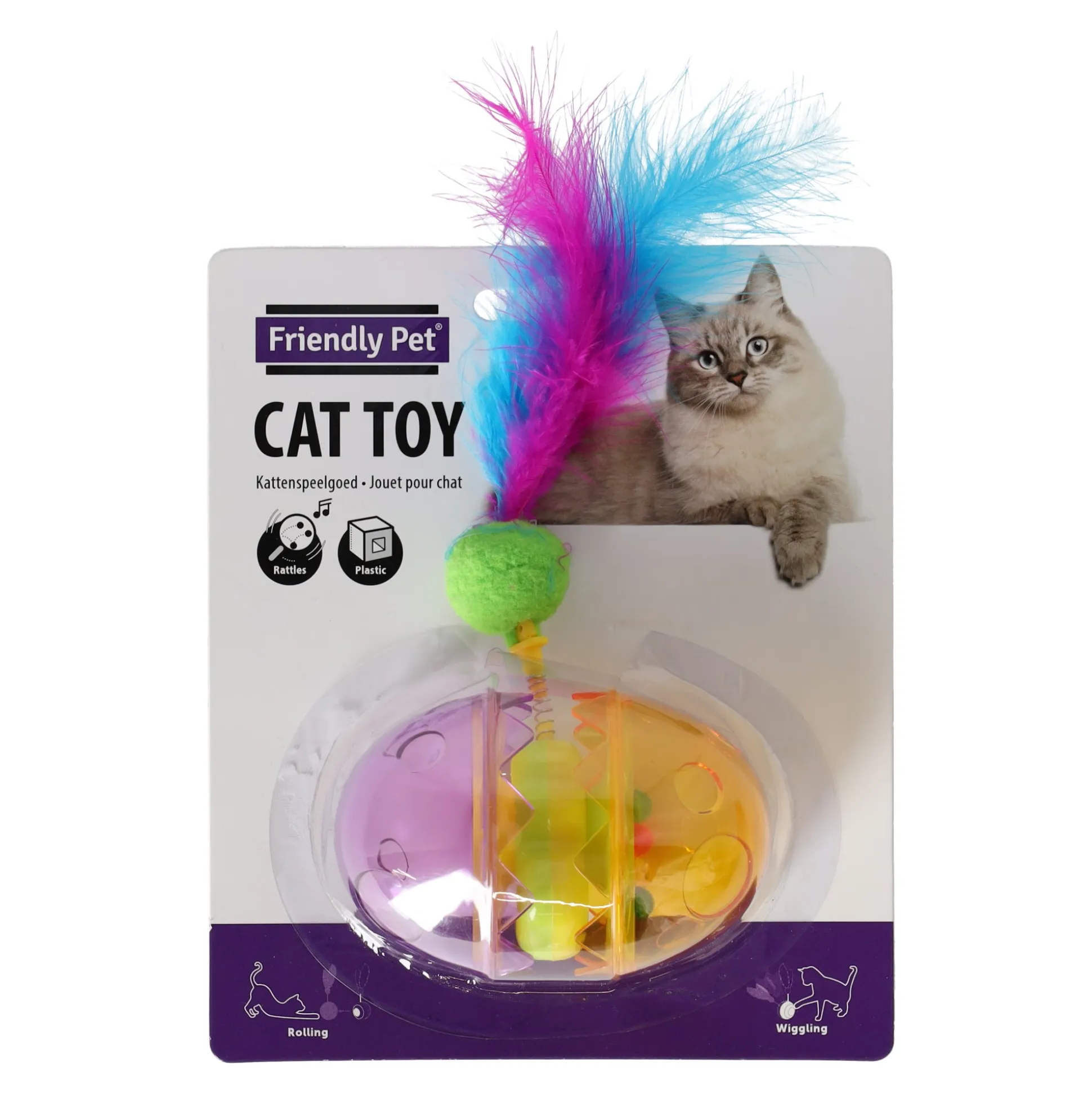 Kattenspeeltje ei+veer 20cm