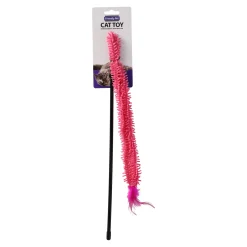 Kattenspeeltje hengel badstof 45cm