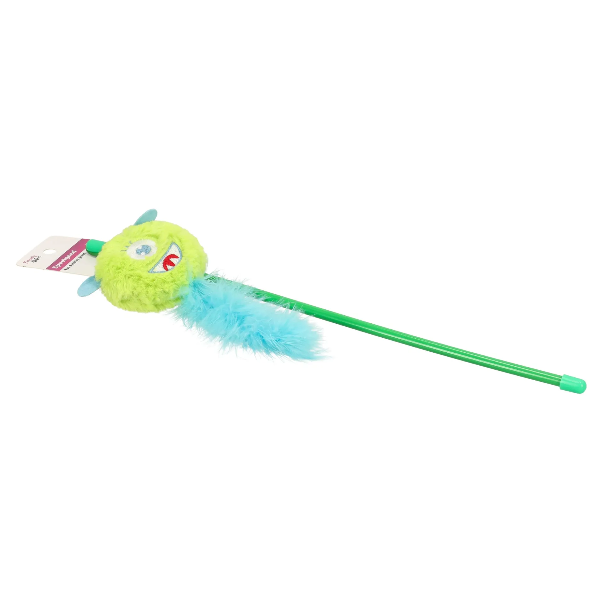 Kattenspeeltje monster groen
