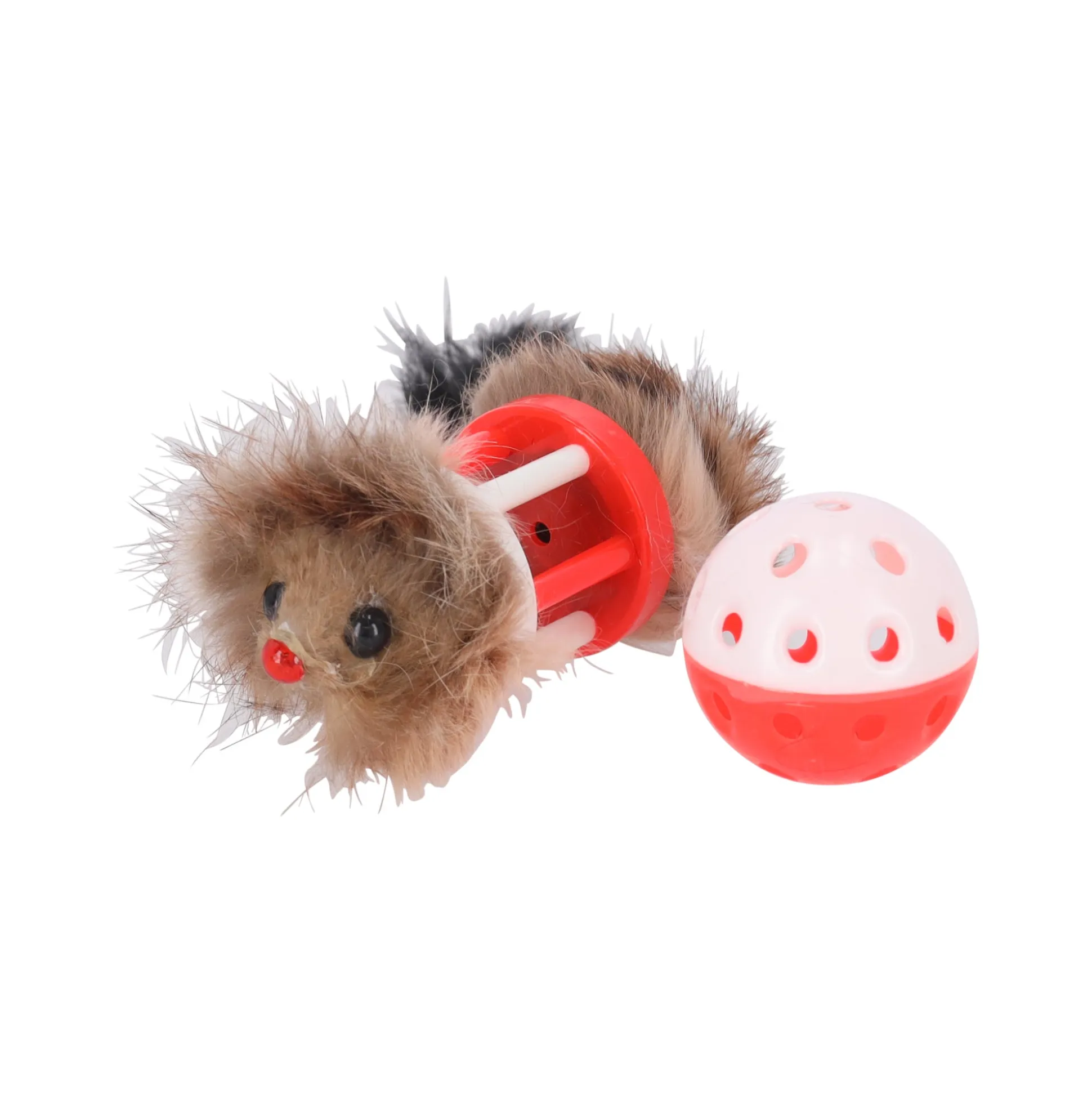 Kattenspeeltje muis + bal FP