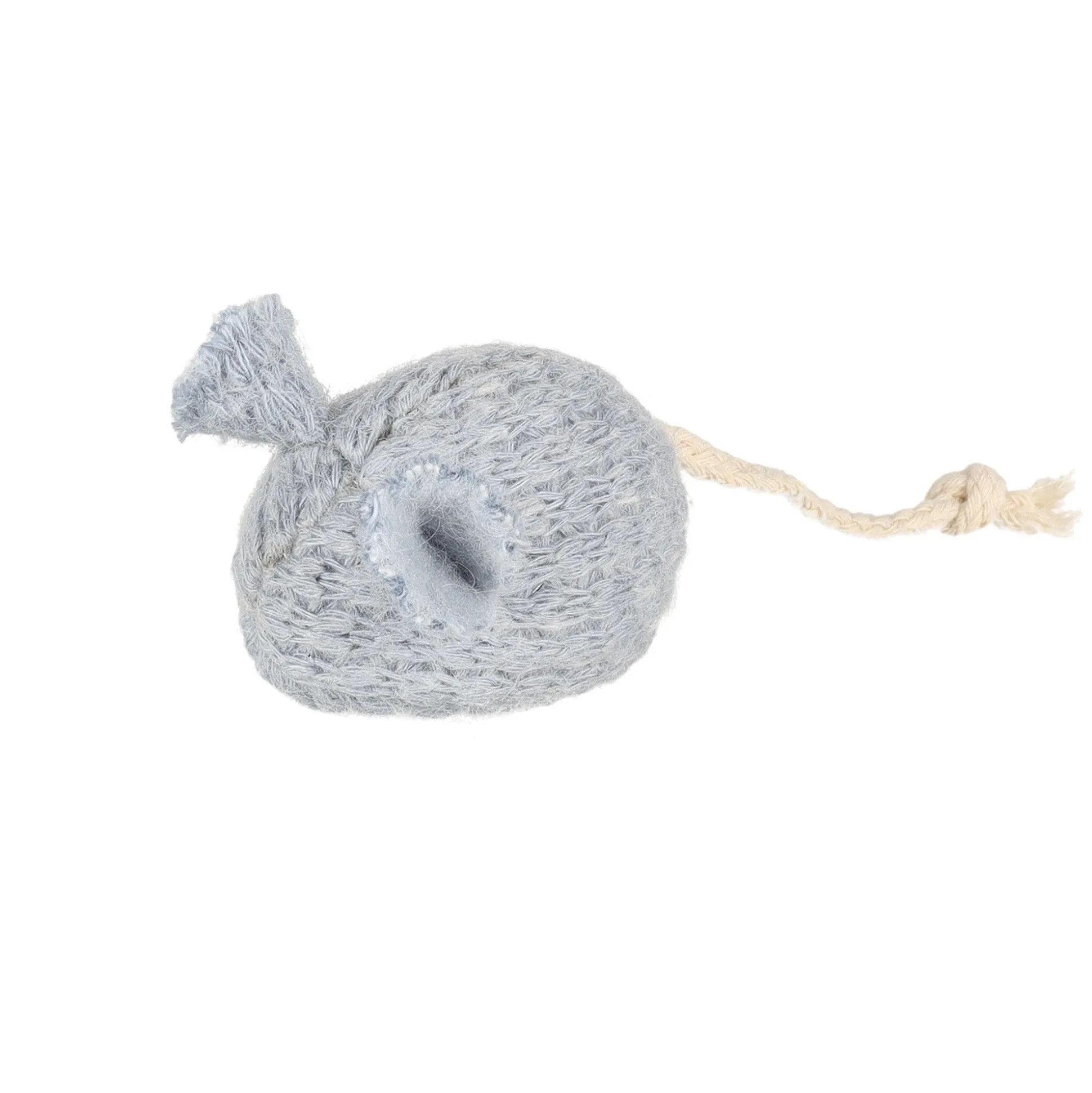 Kattenspeeltje muis wol 7cm