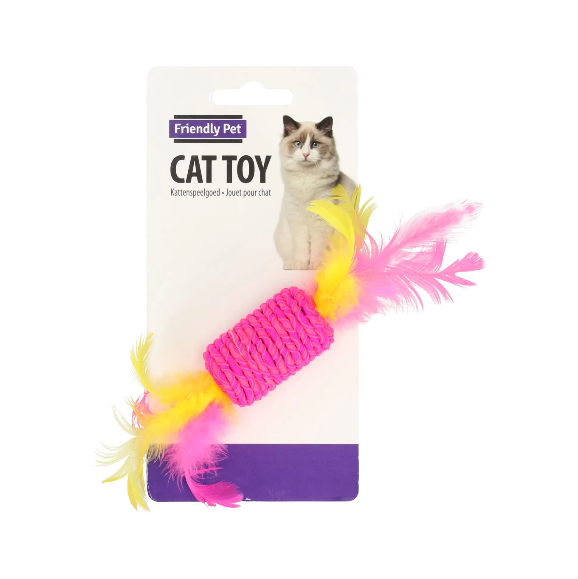Kattenspeeltje rol+pluim Shuka