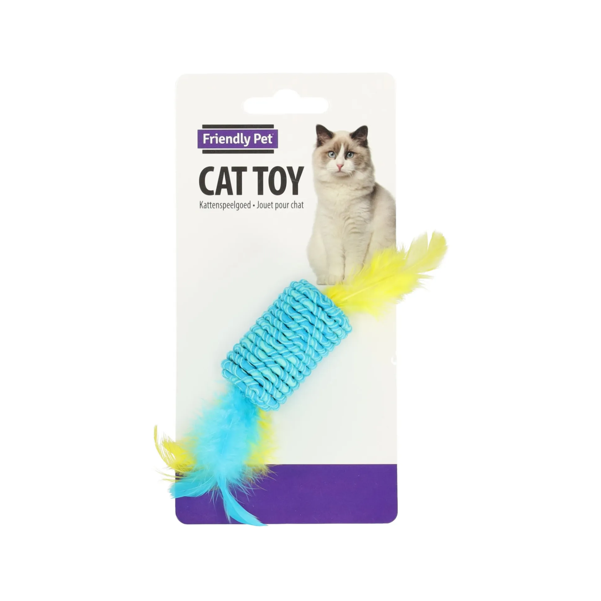 Kattenspeeltje rol+pluim Shuka