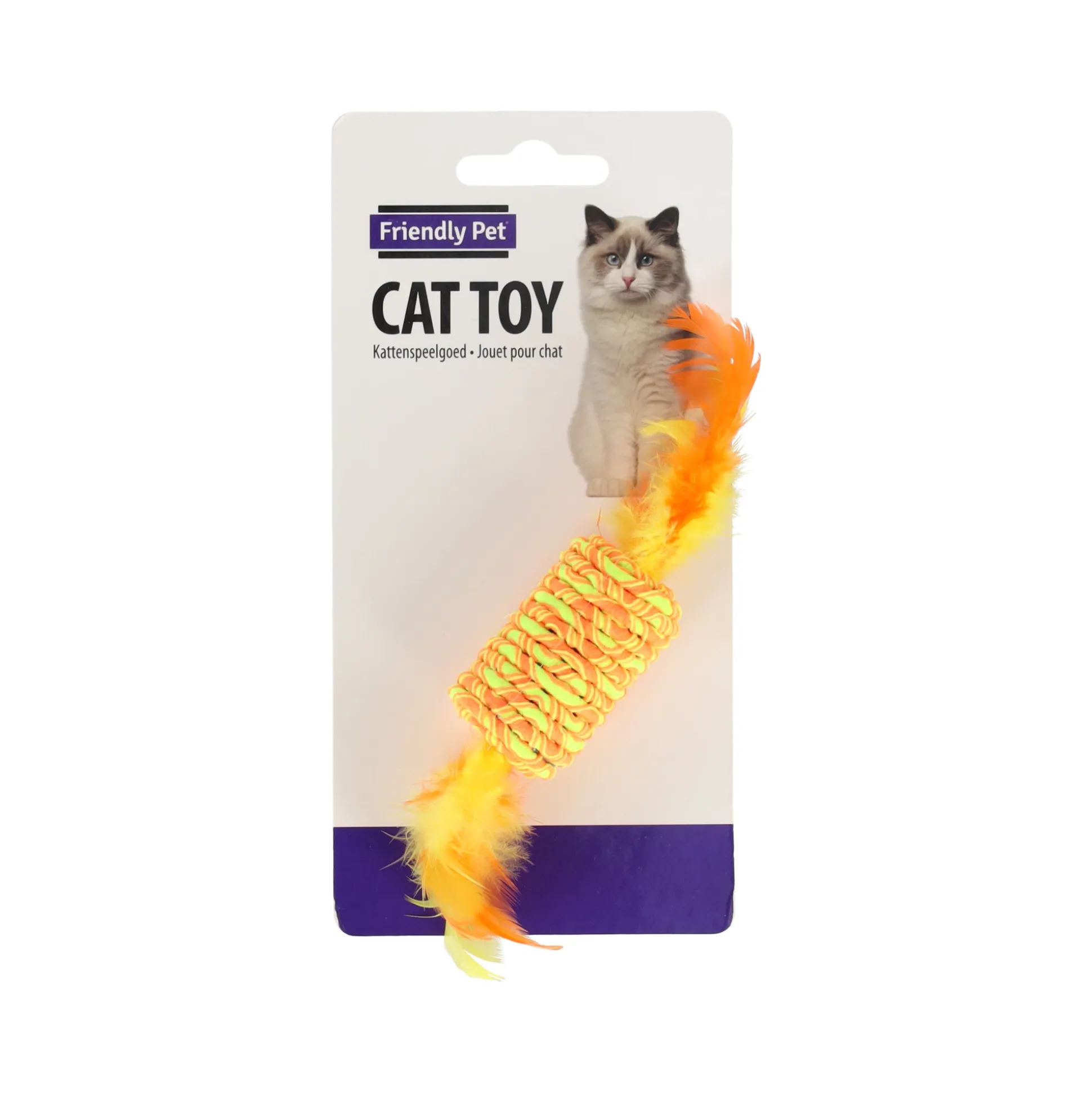 Kattenspeeltje rol+pluim Shuka
