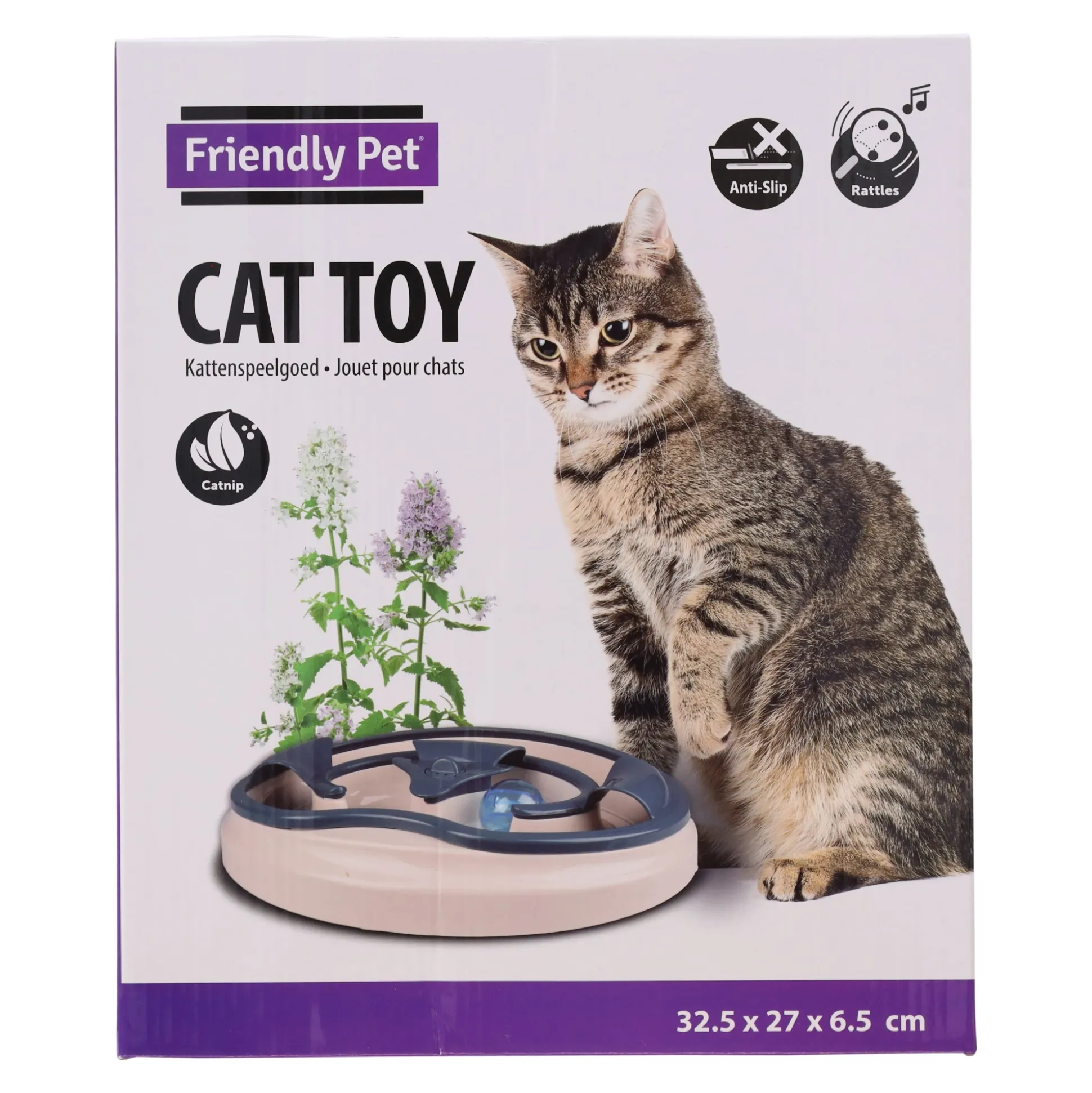 Kattenspeeltje Shilo ovaal bl 32cm