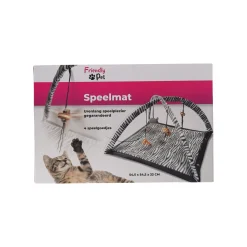 Kattenspeeltje speelmat 54,5x54,5cm Friendly Pet