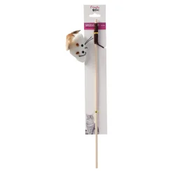 Kattenspeeltje stok + dier eco assorti Friendly Pet