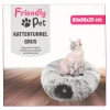 Kattentunnel grijs