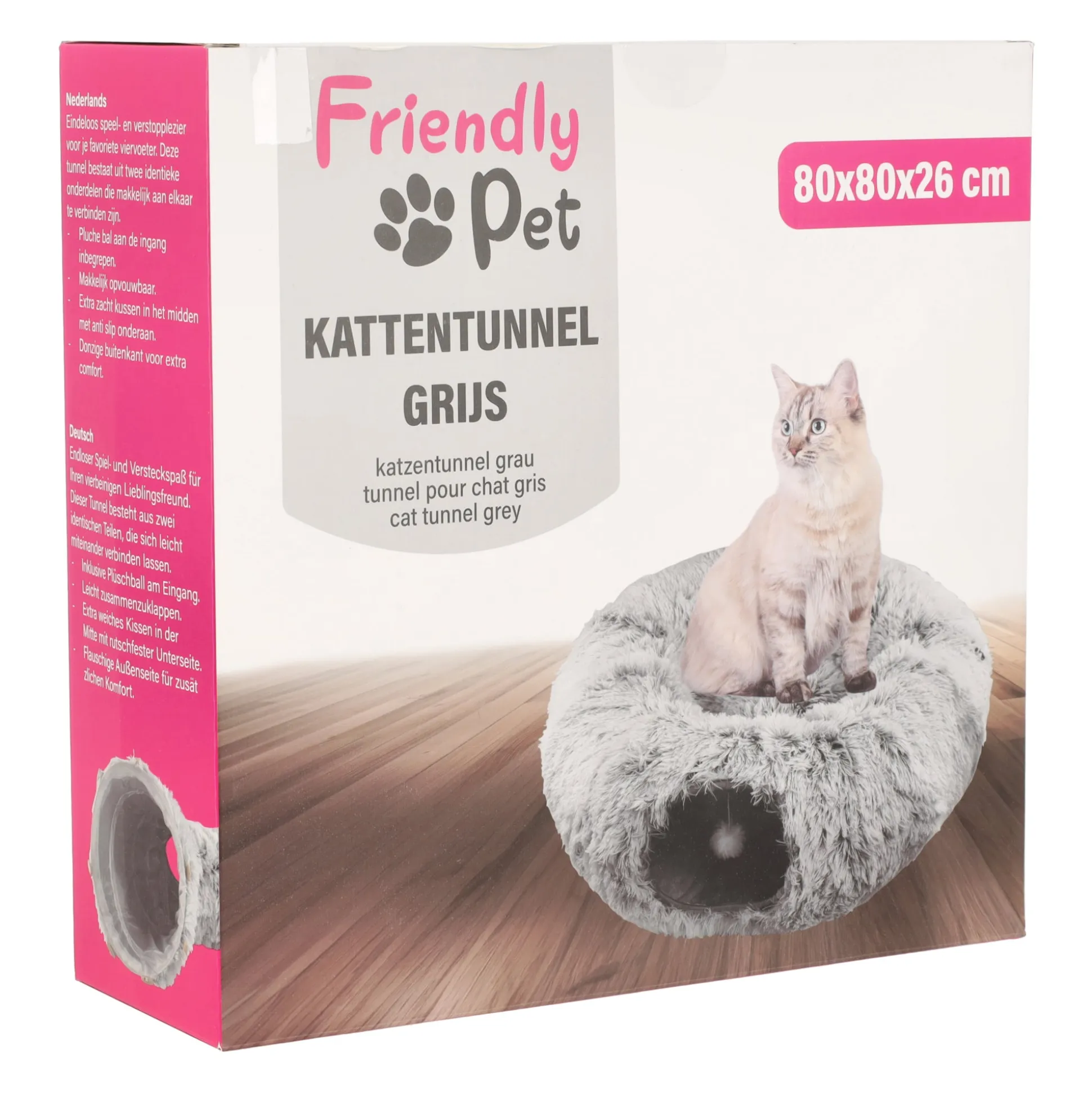 Kattentunnel grijs