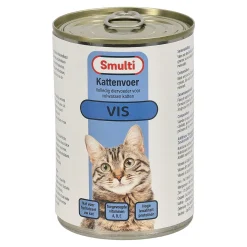 Kattenvoer Blik 410 gram Vis Smulti