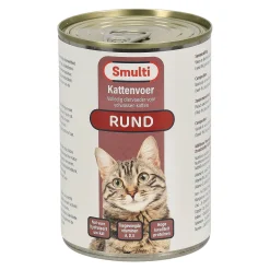 Kattenvoer Blik 410g Rund Smulti