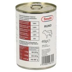 Kattenvoer Blik 410g Rund Smulti