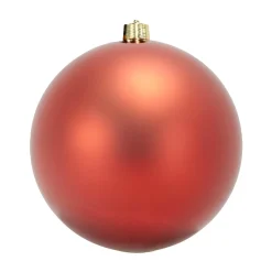 Kerstbal 30cm rood