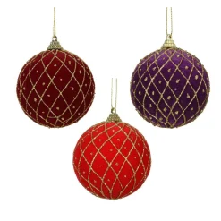 Kerstbal foam 8 cm