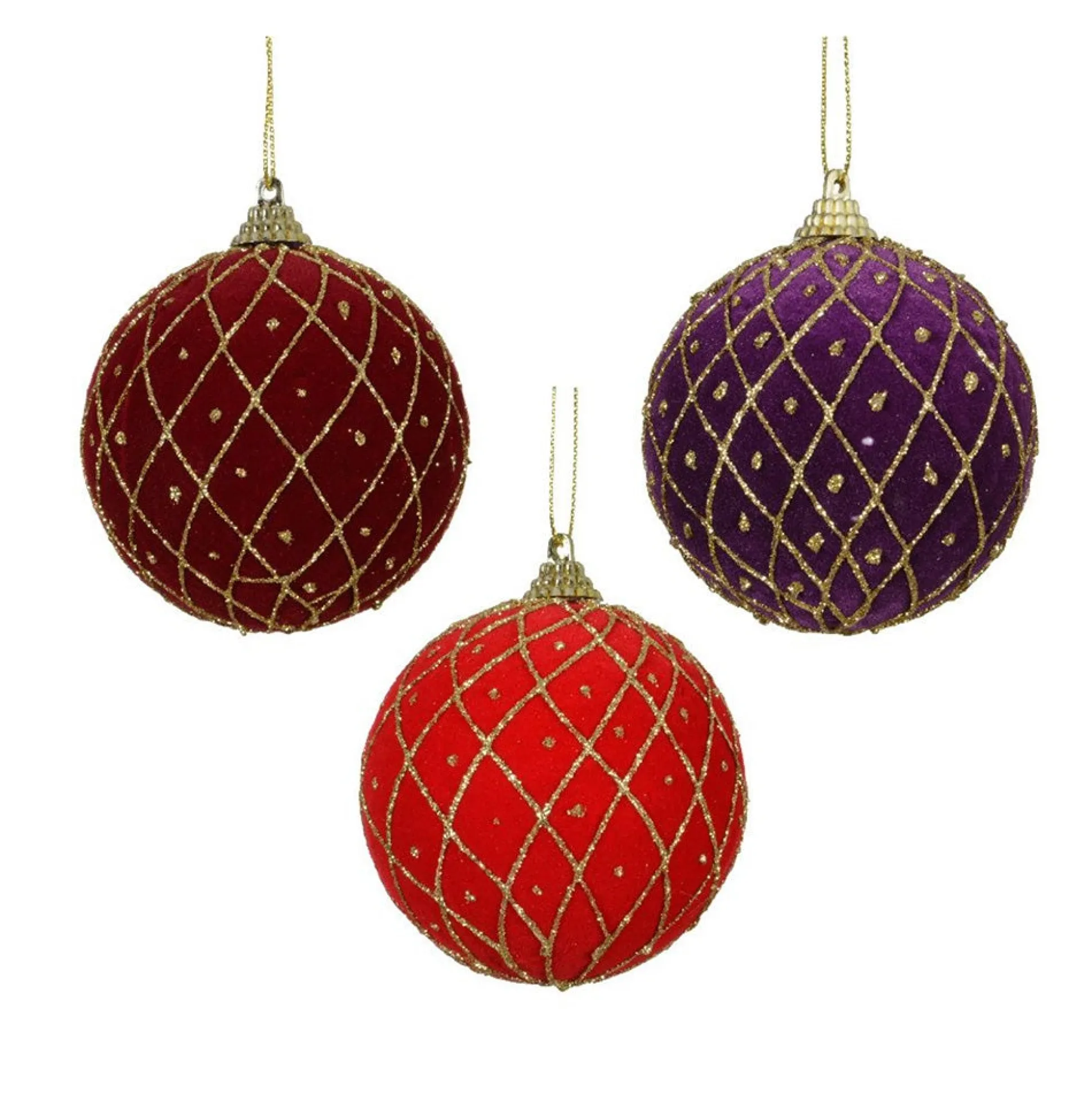 Kerstbal foam 8 cm