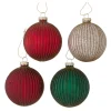 Kerstbal glas Selko 10cm