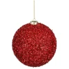 Kerstbal onbreekbaar rood 15 cm